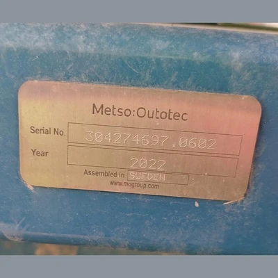 USED 2022 METSO OUTOTEC MR350