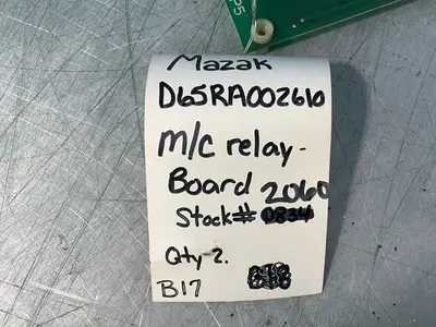 Used MAZAK D65RA002610 I/O Boards & Replacement Parts Ohio US | HGR 24 #1316187