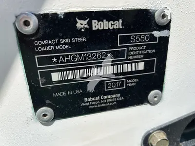 Used 2017 BOBCAT S550 Skid Steer Loaders California US | Lillo Machinery #1403781