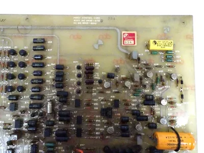 USED WARNER & SWASEY 8940-6750 8940-850G INDEX CONTROL CARD