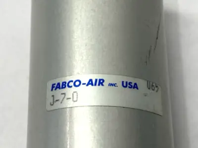 Used Fabco-Air Pneumatic Cylinder 3/4" Bore 1/2" Stroke Pneumatic Cylinders Michigan US | Maverick Industrial Sales #1397936