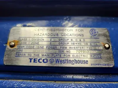 Used TECO-WESTINGHOUSE APH03006 Motors (misc) British Columbia CA | Lenmark #246397