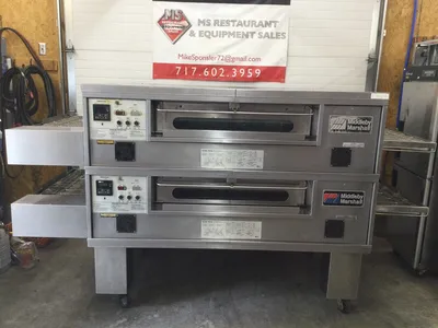 Middleby Marshall PS570G Double Stack Pizza Oven Tested & Working