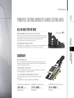 HYUNDAI WIA CNC MACHINE TOOLS HD2200MC 3-Axis CNC Lathes (Live Tools) | Hillary Machinery (24)