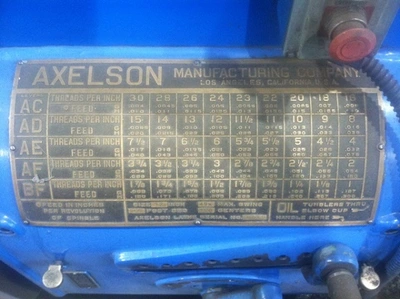 USED 1951 AXELSON 32-120