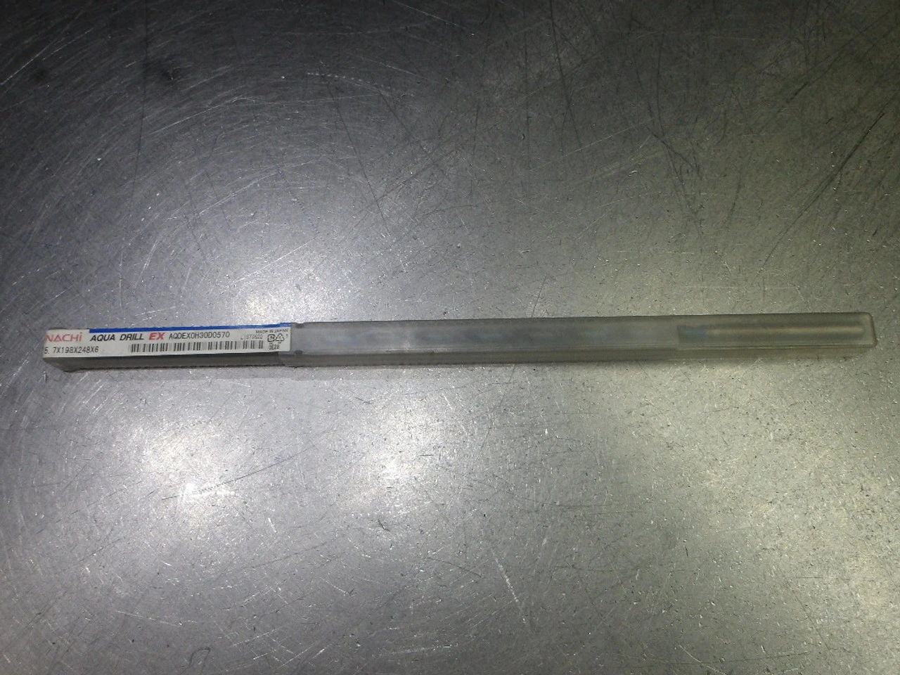 Nachi Aqua Drill EX 5.7mm Coolant Thru Carbide Drill AQDEX0h30d0570 (LOC823A)