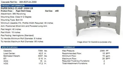 USED 2020 CASCADE 46H-RCP-4A-0090