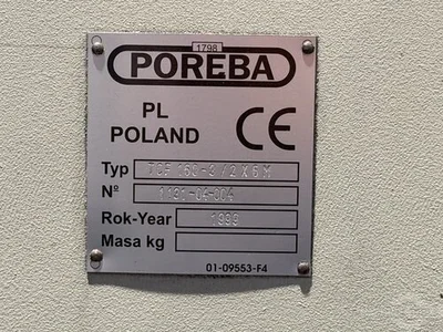 USED 2001 POREBA TCF160