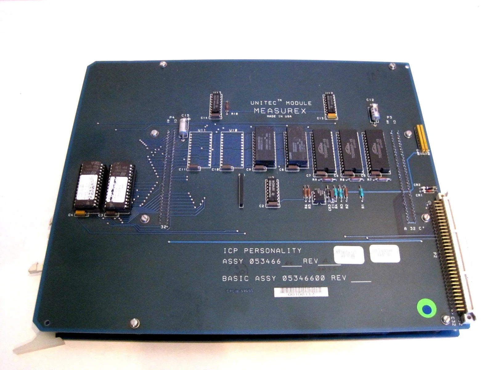 MEASUREX 05346600 ICP PERSONALITY BOARD