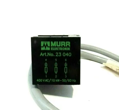NEW MURR ELEKTRONIK 23 040 MOTOR SUPPRESSOR 23040