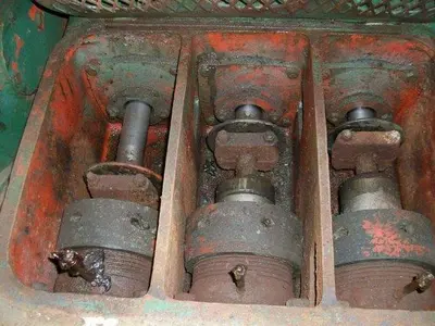 USED GARDNER DENVER TEE 4X5 TRIPLEX MUD PUMP PACKAGE