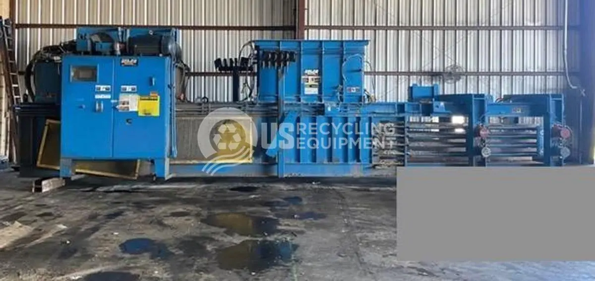 Used 1979 SELCO HLO-8112AR-150 HORIZONTAL AUTO TIE BALER Balers Texas US | US Recycling Equipment #1566550