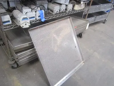 Lab, Pan, S/st, Perf, 30" x 27" (12) #S736969