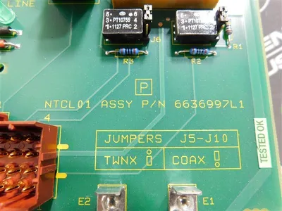 Bailey Controls NTCL01 infi 90 Communication Termination Unit 24Vdc 1A Used