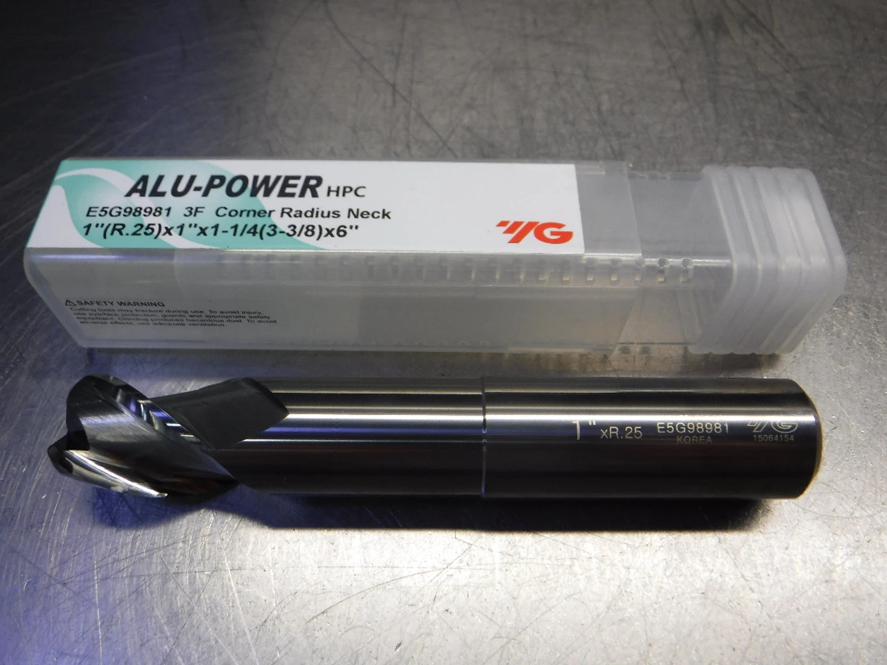 YG-1 Alu-Power 1" 3 Flute Carbide Endmill 1" Shank E5G98981 (LOC1226B)