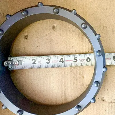 Used AFTERMARKET 6" DUAL ROTARY SHOE – 22 BALLISTIC BUTTON ASSEMBLY Drilling Attachments Pennsylvania US | East West Machinery & Drilling #1417918