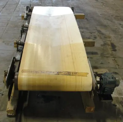 SPC8898  Conveyor Griffin & Company belt conveyor Stainless Steel, 24" x 84"