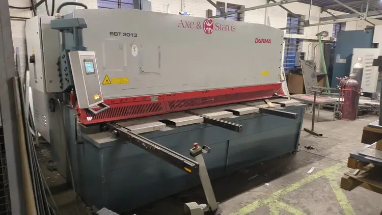 Used DURMA _UNKNOWN_ Power Squaring Shears (Gauge) GB | Sparx Machine Tools #1088761