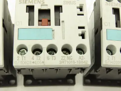 Siemens Motor Starter Contactor 24V Coil 600V Mixed Lot of 8