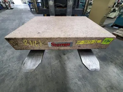 Used STARRETT _UNKNOWN_ Granite Surface Plates Pennsylvania US | Hildebrand Machinery Co. #1485923