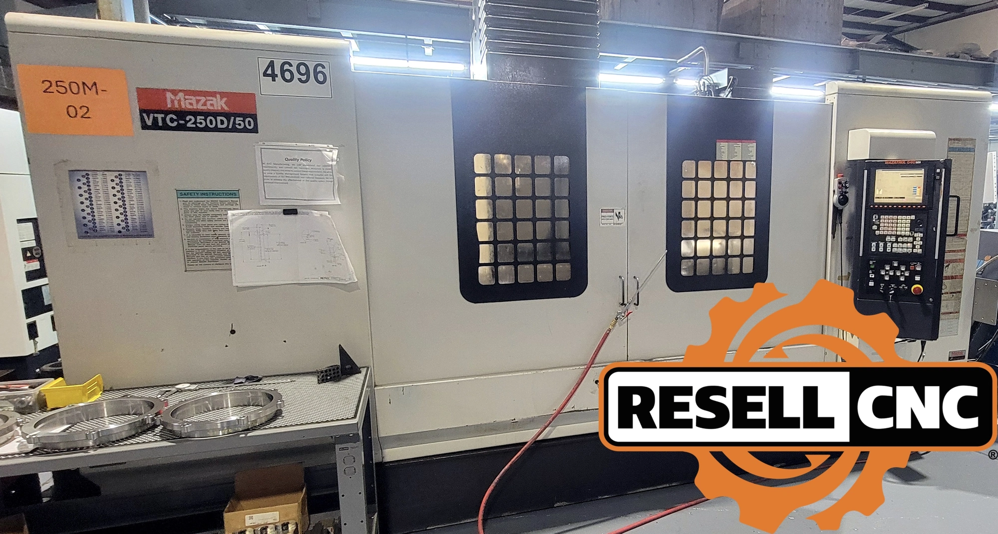 USED 2005 Mazak VTC-250D/50