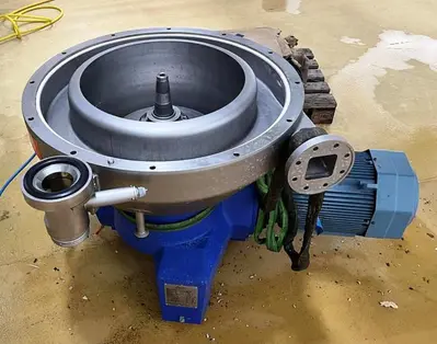 Alfa-Laval AFPX 810 XGV-74CG fat separator, 316SS.