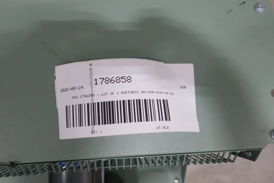 Used RUFFNECK AH-24B-A1A1-A1-2G Heat Exchangers Ohio US | Aucto #1396902