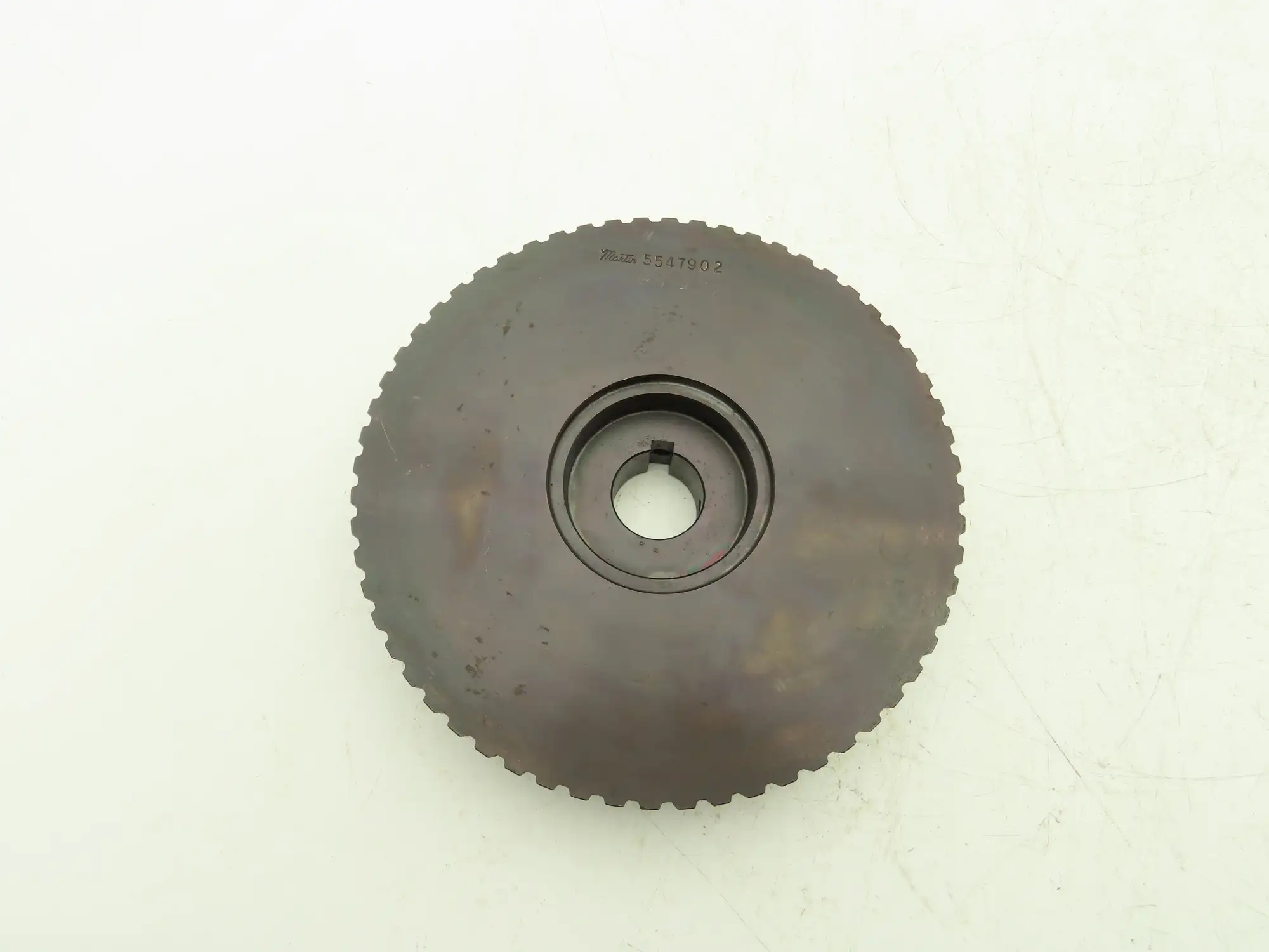 5547902 Timing Belt Pulley 0.5" Pitch 60 Tooth 1" W 1.5" Bore