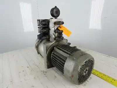 Hydro Pneumatics PMC 6 3 RVI OM1 G1 Hydraulic Power Unit W/Valve Stack 460V 3Ph