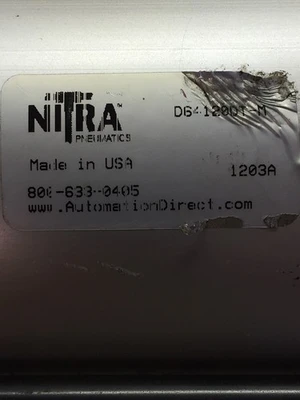 USED Nitra Pneumatics D64120DT-M