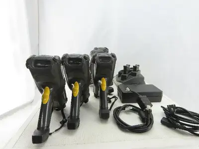 Symbol Motorola MC9090-GJ0HJEFAGWR Barcode Scanner Batteries & Charger Lot of 5