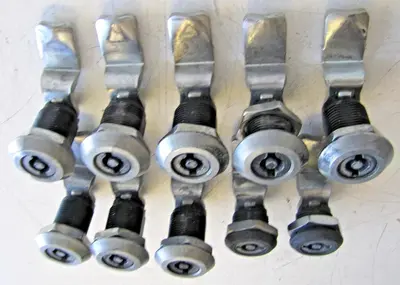 Lot of 10 Heavy Duty Industrial CompAir Door Cam Locks