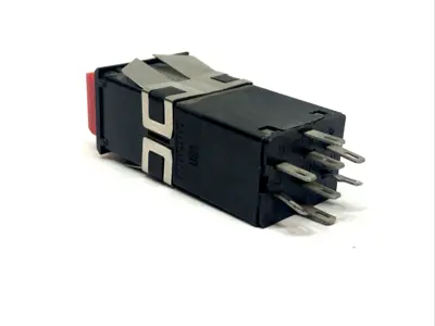 USED HONEYWELL CONTROL RED OFF PUSHBUTTON SWITCH