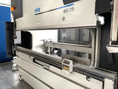USED LVD PPEB TURBO 80 TON X 2500 MM CNC