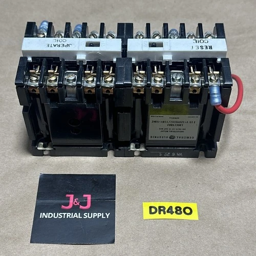 Used GE 120C24802 Relays & Switches Indiana US | J&J Industrial Supply #1075804