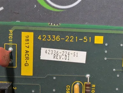 Allen Bradley 42336-224-51 Variable Frequency Drive Control Board Rev. 01 Used