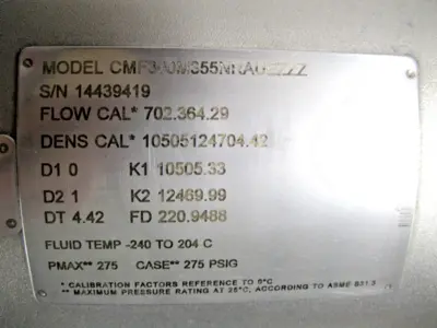 USED Micro Motion CMF300 M355NRAUEZZZ