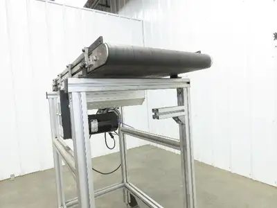 MK North America GUF-P 2000 Belt Conveyor 400x 1100mm 115V Variable Speed 41-46H