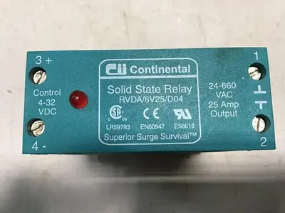 USED CONTINENTAL INDUSTRIES RVDA/6V25/D04