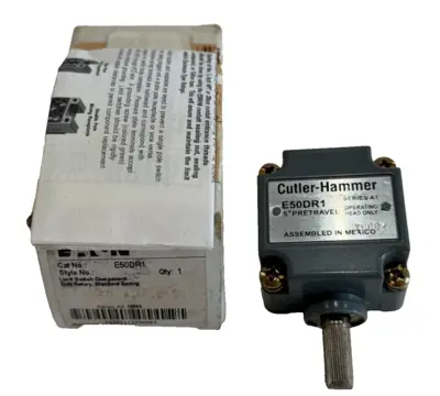 NEW CUTLER HAMMER/EATON E50DR1 LIMIT SWITCH