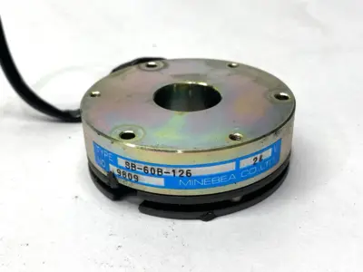 USED MINEBEA MAGNETIC BRAKE 24V