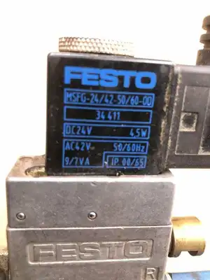FESTO MFH-5-1/8-B 5/2 Way Solenoid Valve 28-145PSI