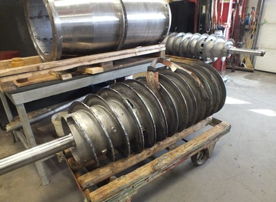 Bird 24 x 60 rotating assembly, 316SS.
