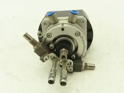 Festo DSM-12-270 P-FW-CC Double Acting Semi-Rotary Vane Actuator W/ Metal Stops