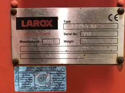 USED LAROX PF12.5-A1