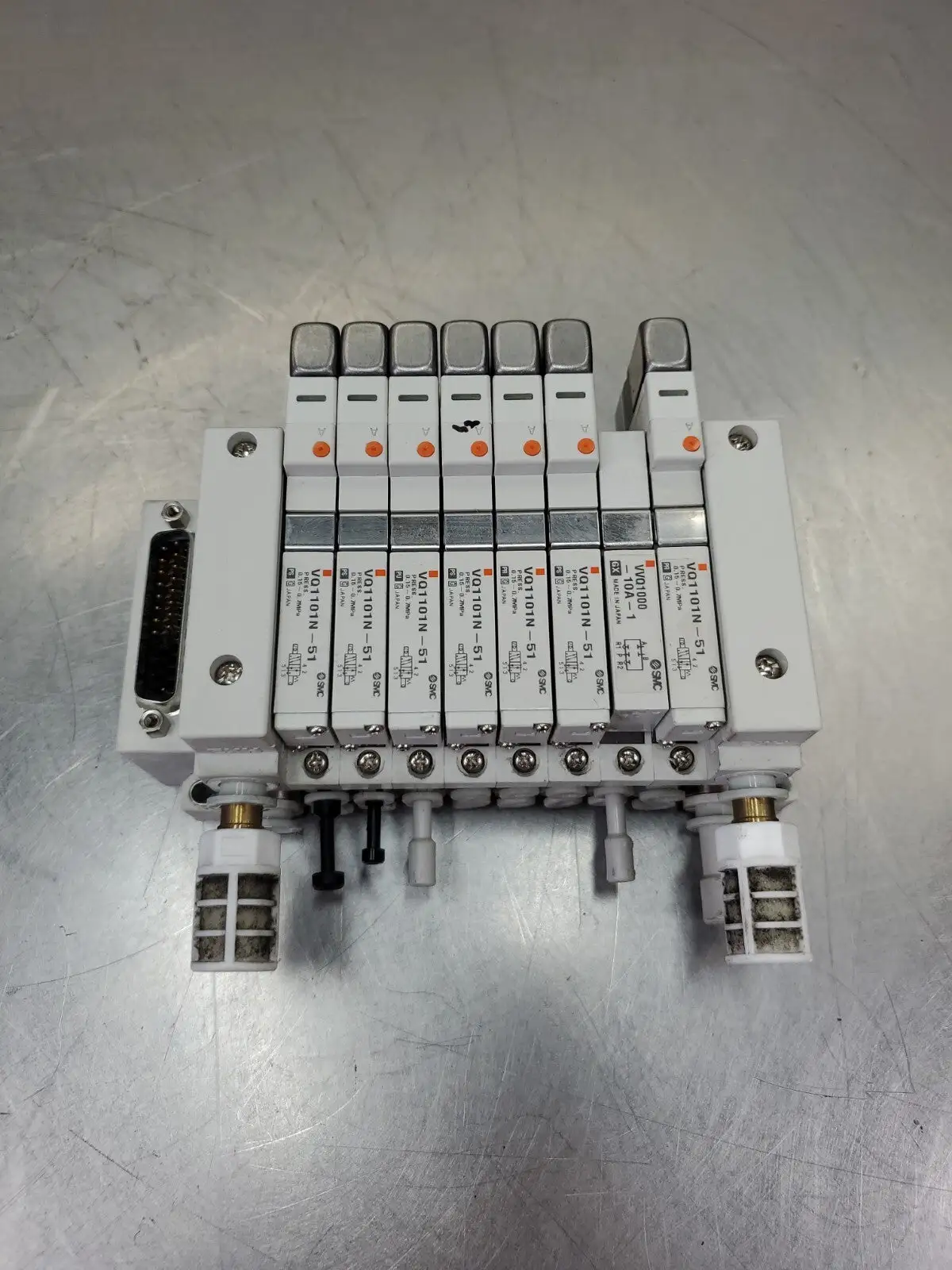 Used SMC VQ1101N-51/VVQ1000-10A-1 Valves/Fittings | Palmetto Automation #1150825
