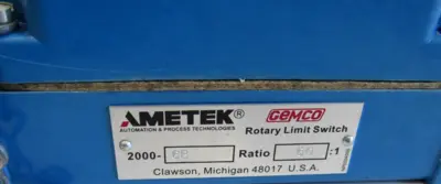 NEW AMETEK GEMCO 2000-68 ROTARY LIMIT SWITCH 200068