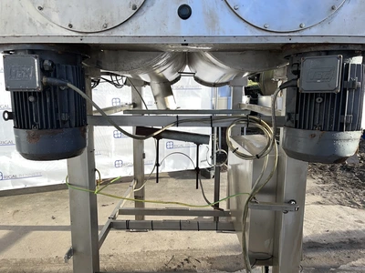 1800L Iozzelli S/S Twin U-Trough Mixer Model BL1800V
