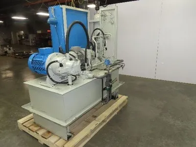 Hydraulik Ring 2-Pump Hydraulic Power Unit 100 Gal 5000psi 7/20 GPM 11/17Hp 480V