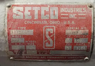 Used SETCO 108 Misc Industrial Equipment Kentucky US | Aucto #687421